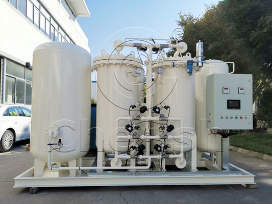 Plc-Programm steuert den PSA-Sauerstoff-Generator, der in medizinischem benutzt wird