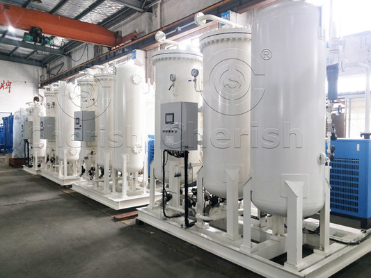 Vertikale PSA-Sauerstoff-Gas-Anlage, reiner Sauerstoff-Generator-Maschinen-Modus PO-48-93-6-A